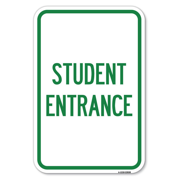 SignMission Student Entrance/22830 Wayfair